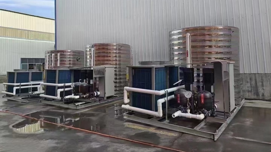 Estabelecendo um parque industrial autoconstruído para uma atualização verde! As bombas de calor de fonte dupla estabelecem um novo padrão para edifícios industriais com zero carbono.